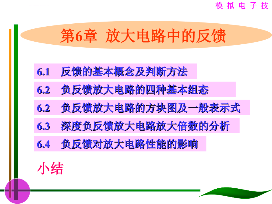 放大电路中的反馈罗群模电_第1页