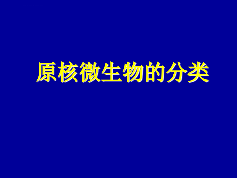 原核微生物分类和代表_第4页