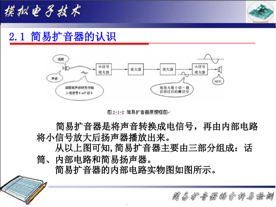 简易扩音器的分析与检测_第3页