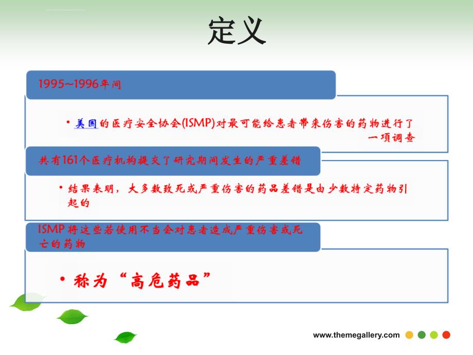 高危药品分级管理及推荐目录ppt课件_第3页