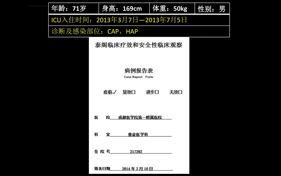 替加环素病例分享ppt课件_第2页