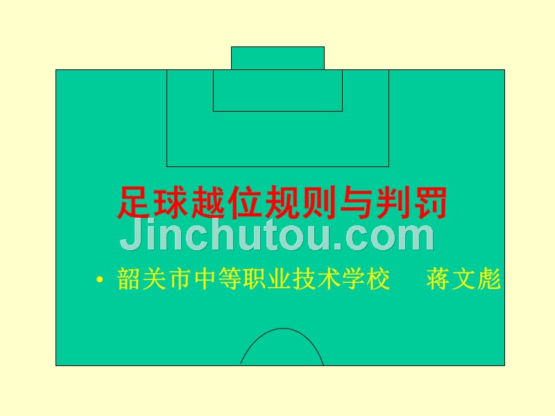 体育课件足球越位规则与判罚（蒋文彪）_第1页