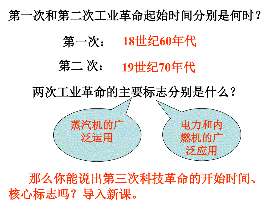 中华书局版九年级历史下册第16课《第三次科技革命》_第2页