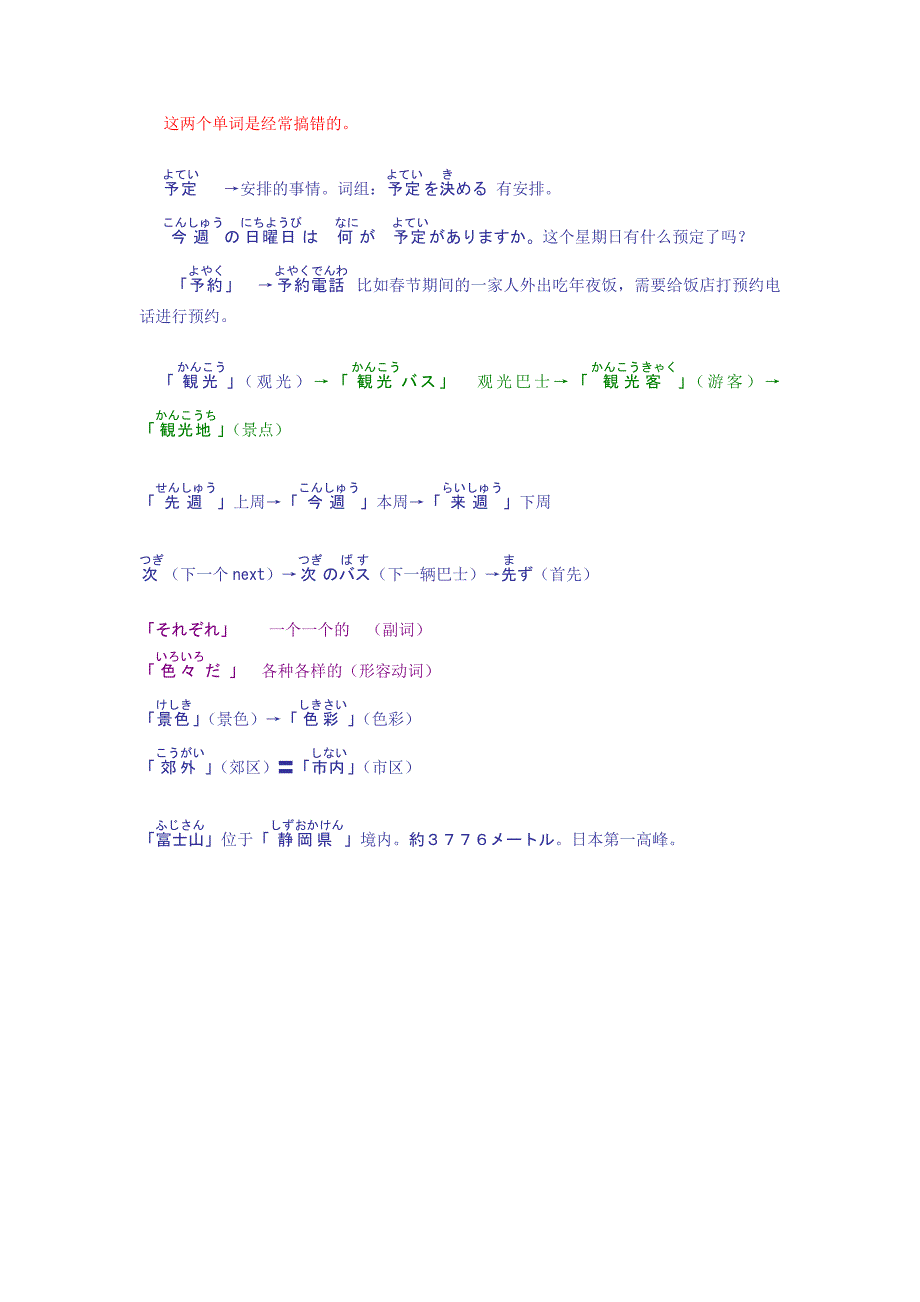 新编日语教程第一册第十四课_第4页