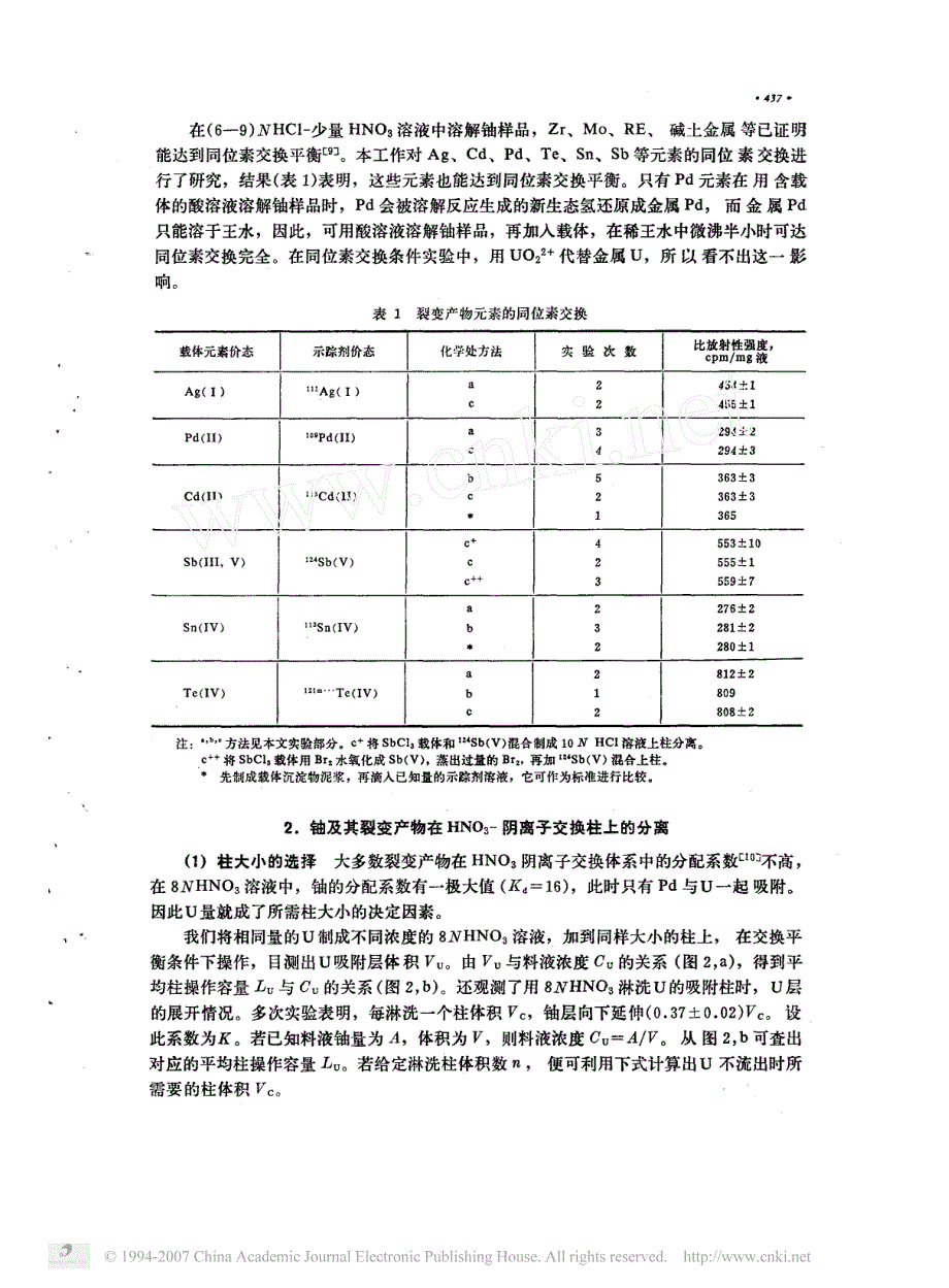 铀及某些裂变产物的组分离_第4页