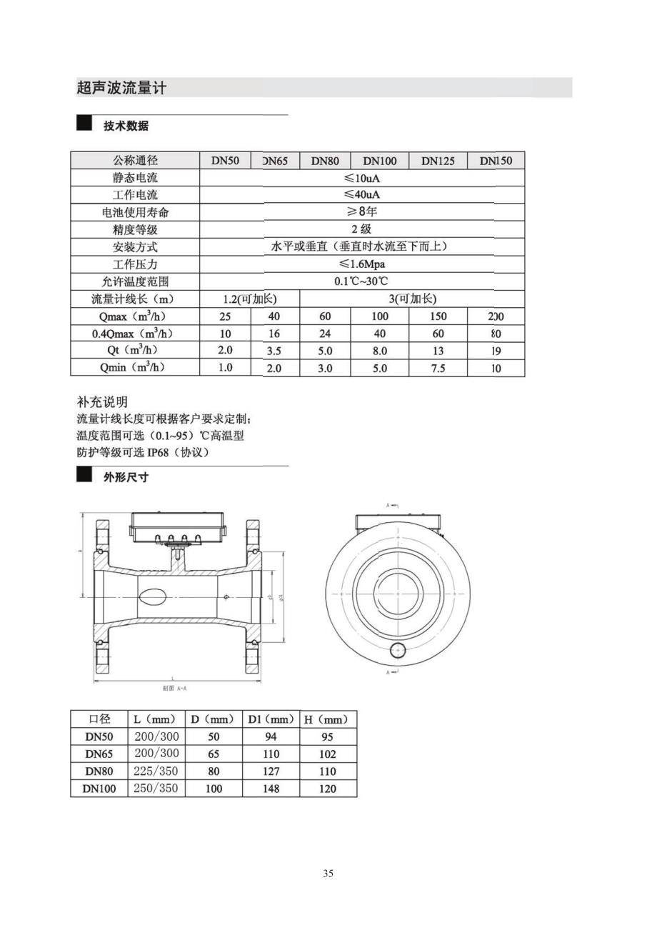 超声流量计参数及选型_第2页