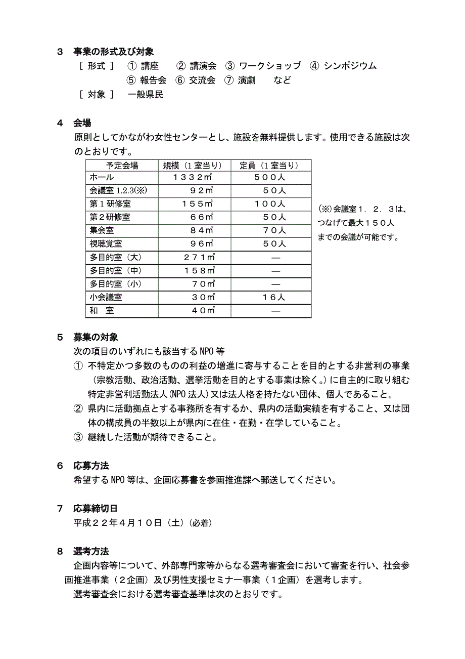 平成22年度社会参画活动推进事业及男性支援..._第2页