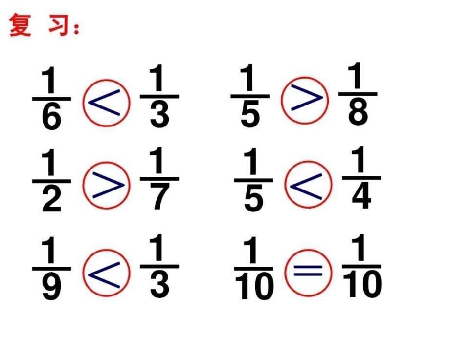 人教版小学三年级数学上册《认识几分之几》ppt培训课件_第5页