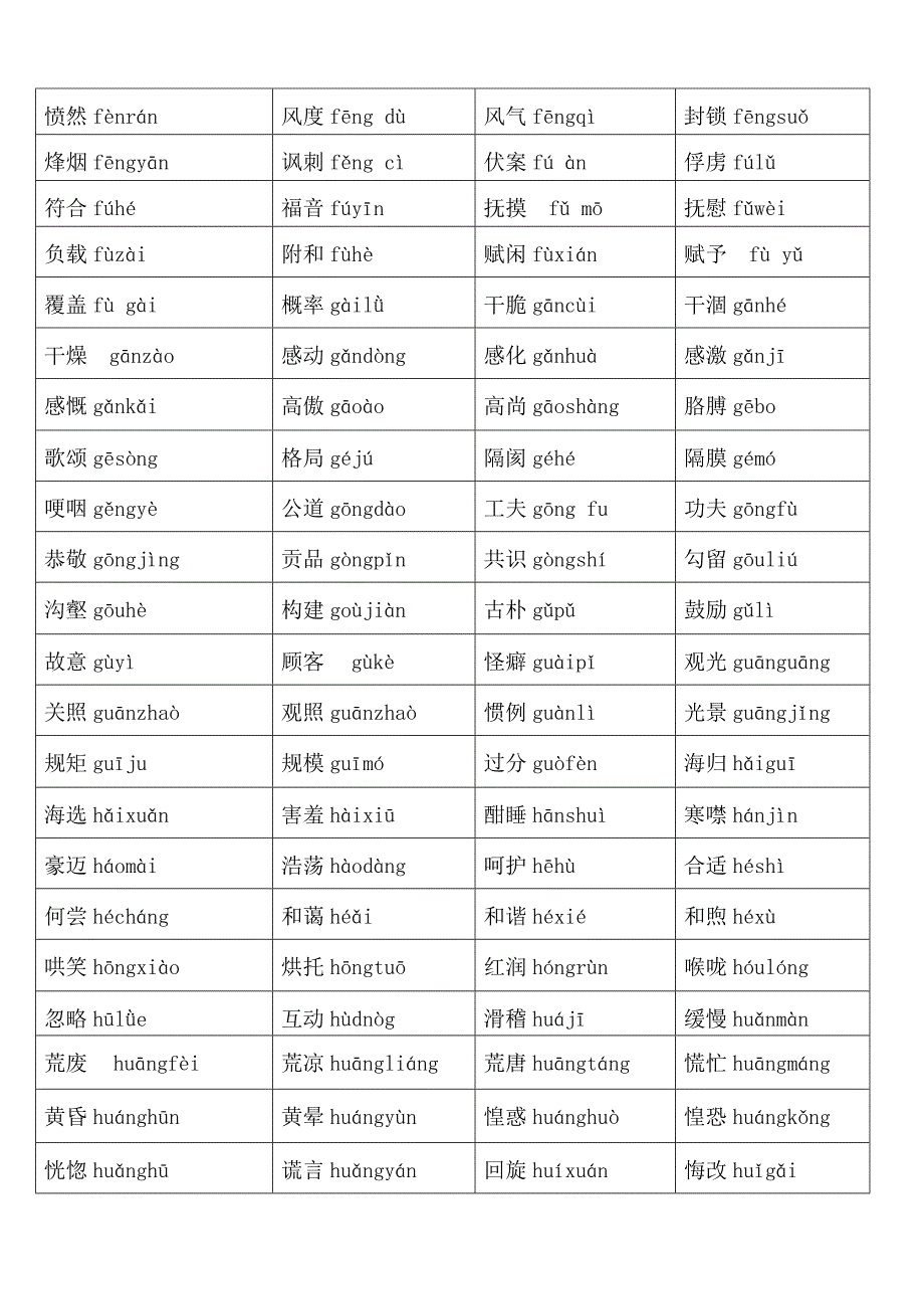 中考语文词语表yy_第3页