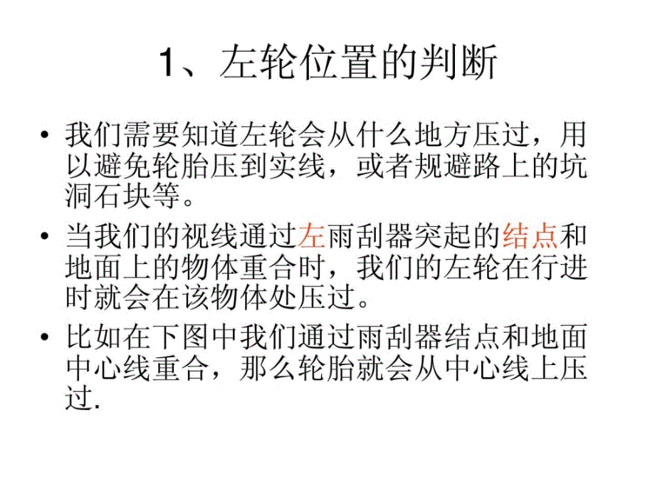 新手车位感判断图解专业资料ppt培训课件_第1页