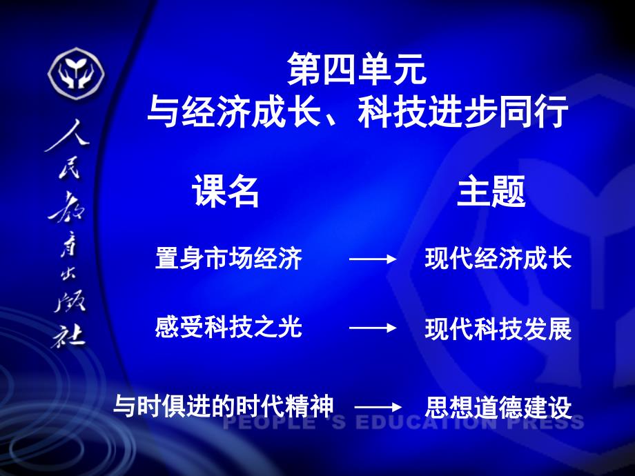 人教版历史与社会我们面对的机遇与挑战九年级_第3页