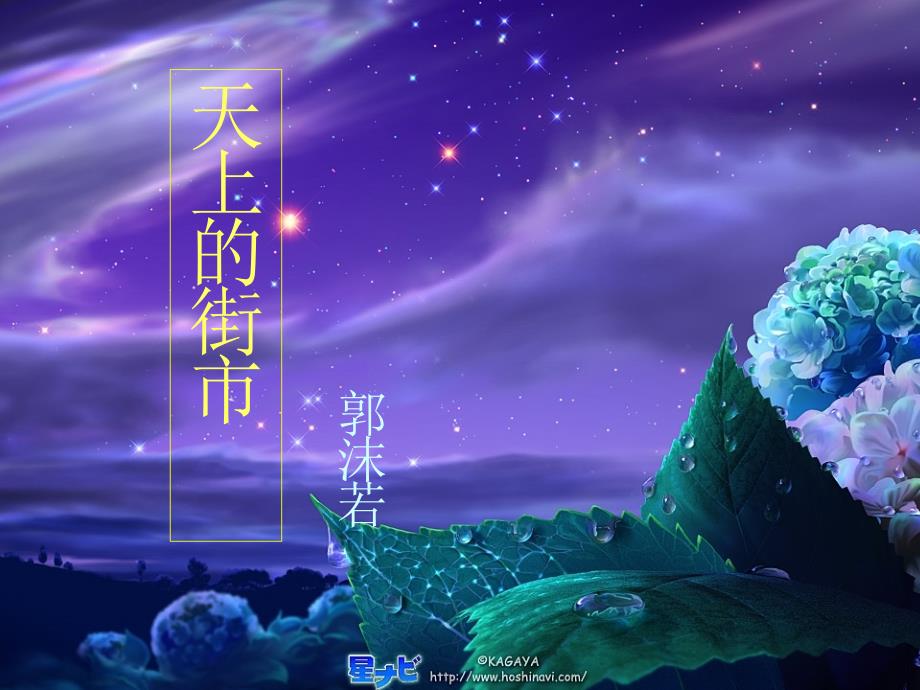 你喜欢星光灿烂的夜吗_第2页