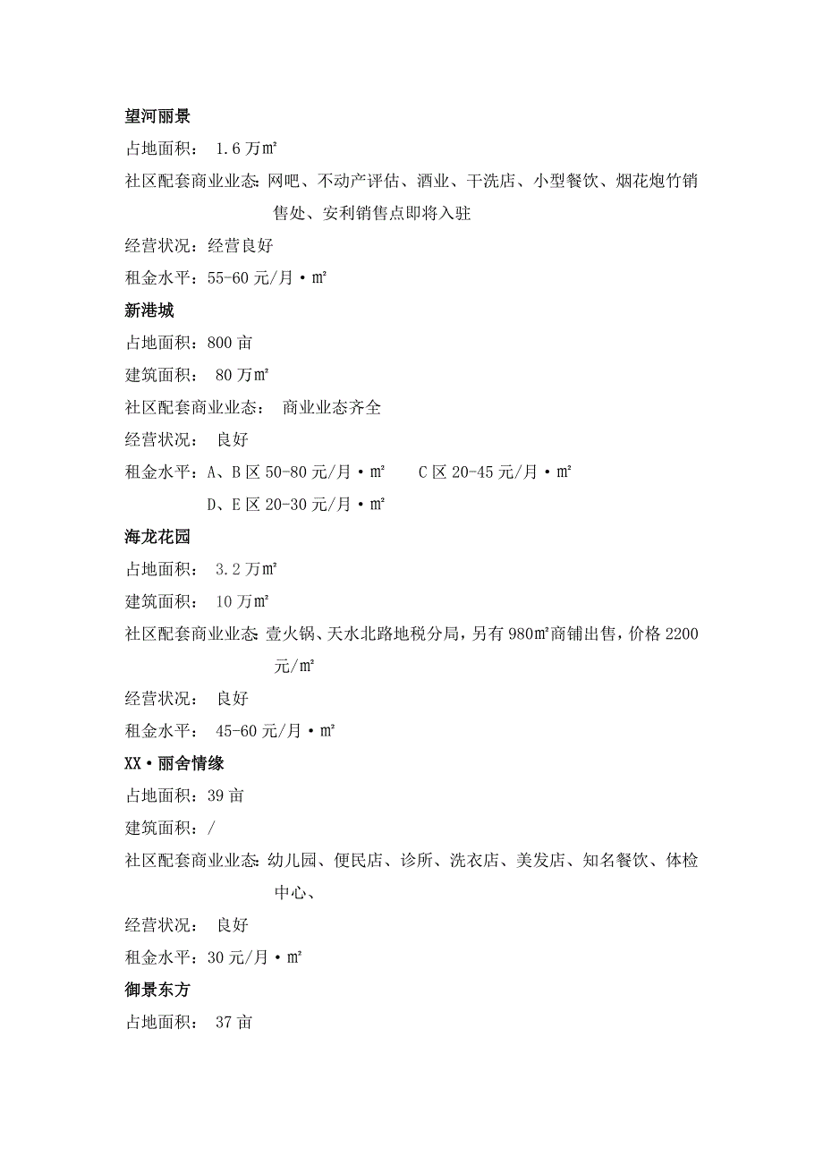 兰州雁滩住宅市调及项目规划提案_第4页