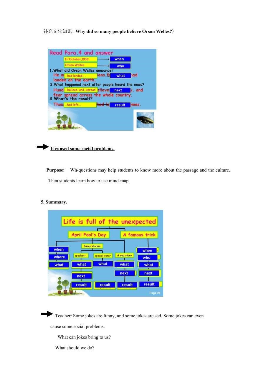 人教版九年级英语《Unit12LifeisfulloftheunexpectedSectionB2b》教学设计_第5页