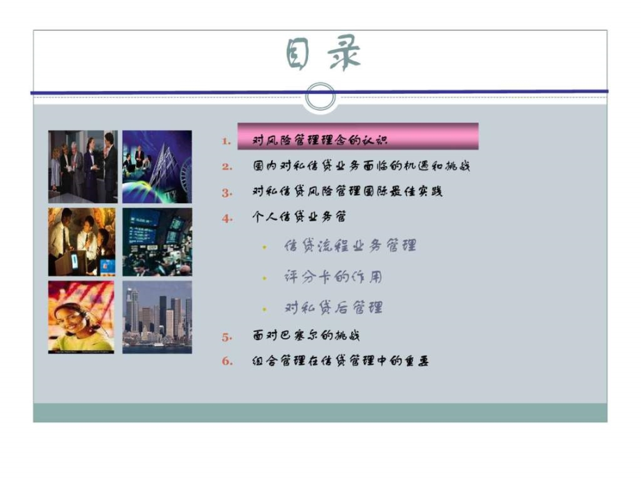 对私信贷业务风险管理ppt培训课件_第2页