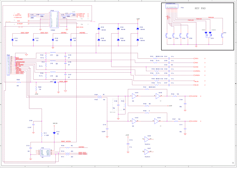 液晶显示器参考线路图_第2页