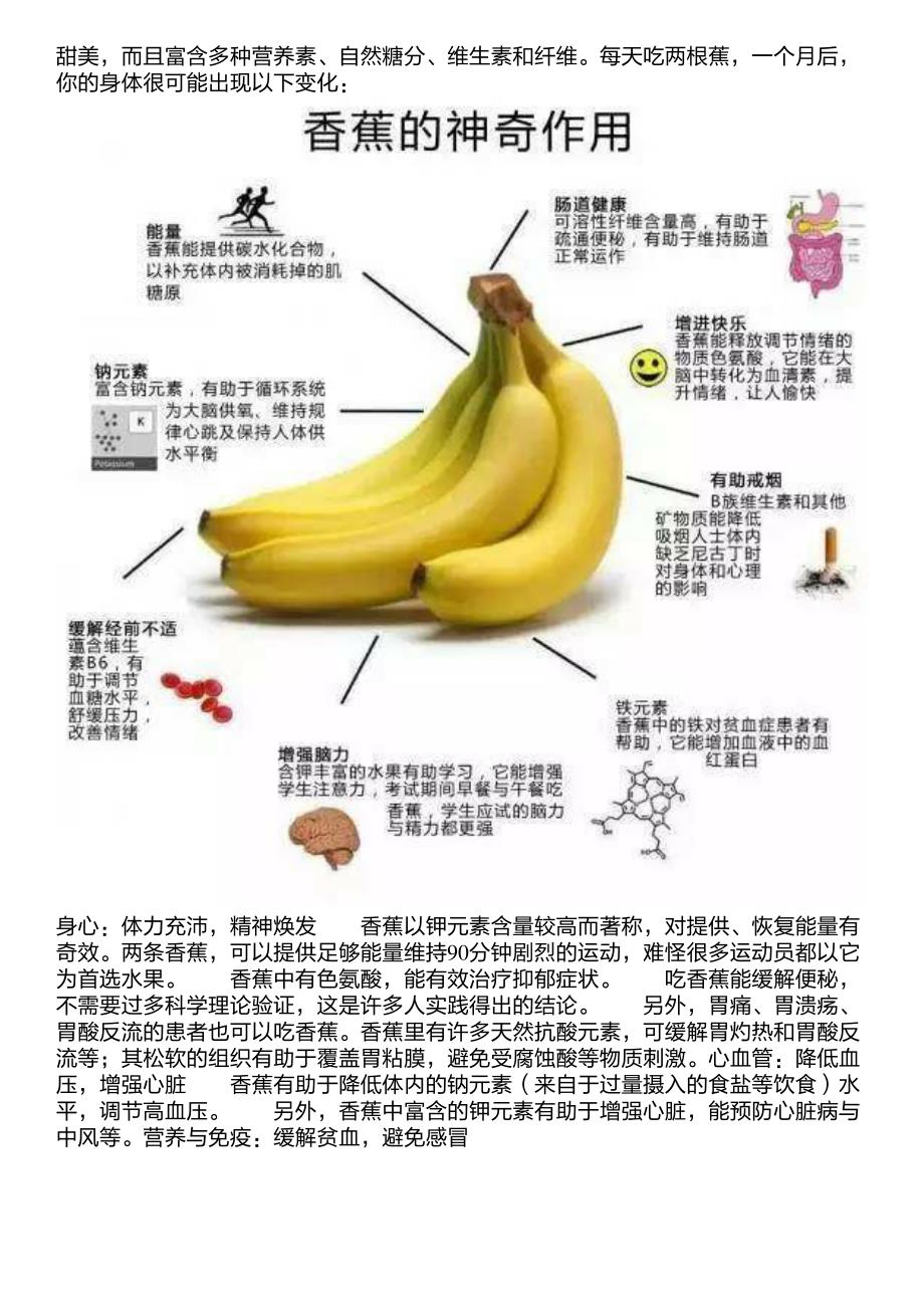 【健康】每天吃两根香蕉,30天后人体出现惊人变化!_第2页
