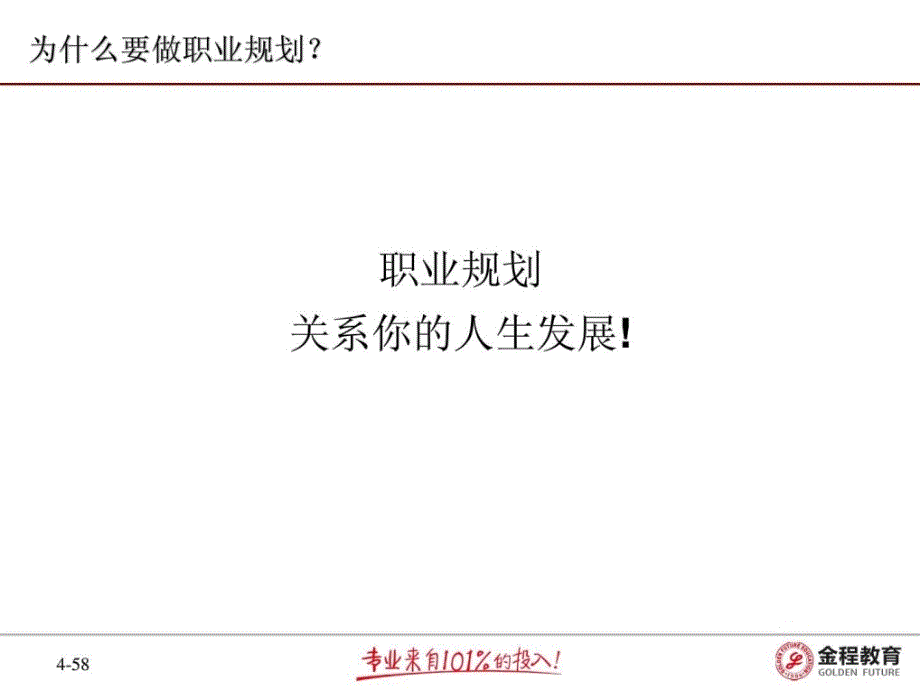 职场新人如何进行职业规划ppt培训课件_第4页