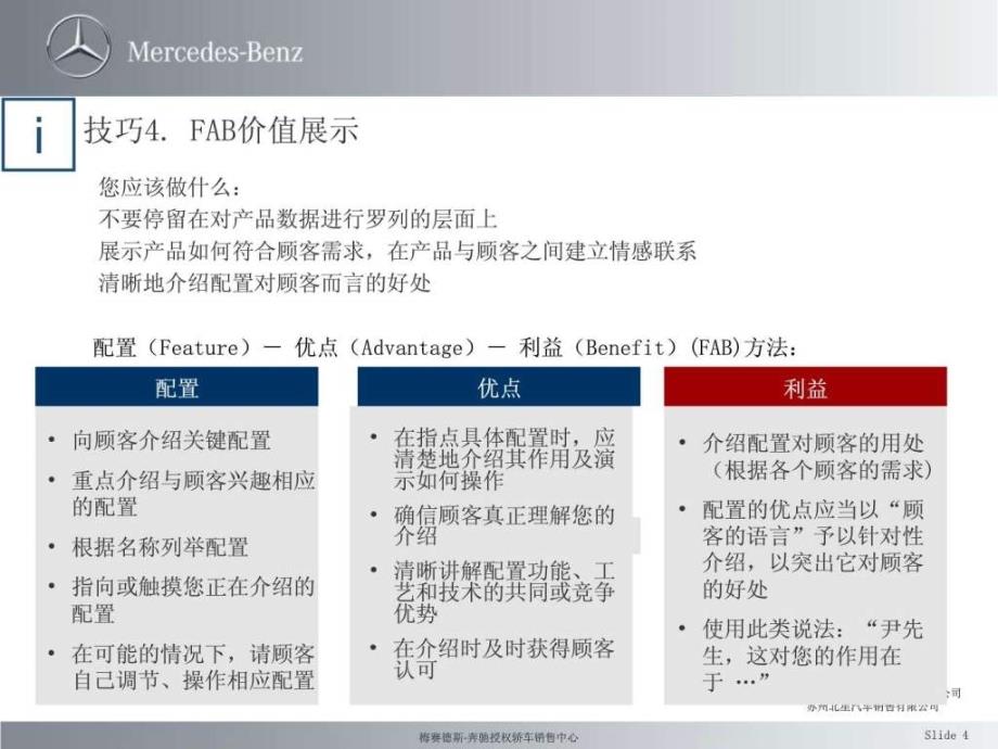 销售技巧与话术olet和fabppt培训课件_第4页