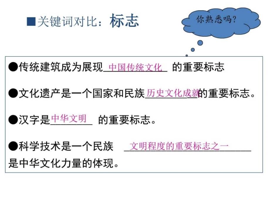 2017届高三文化生活第六课我们的中华文化一轮复习ppt培训课件_第4页