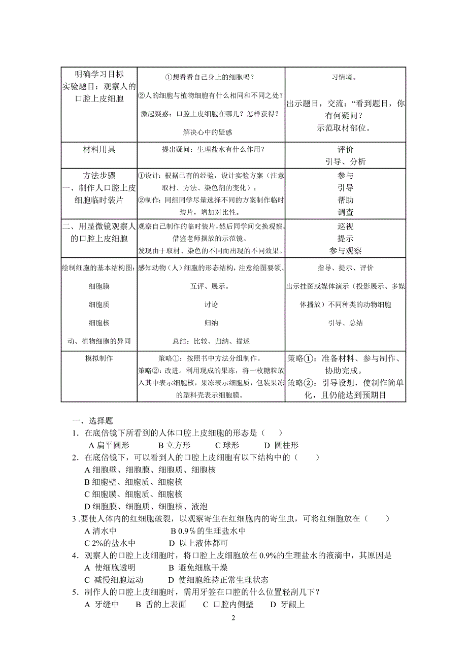 观察动物细胞(4)_第2页