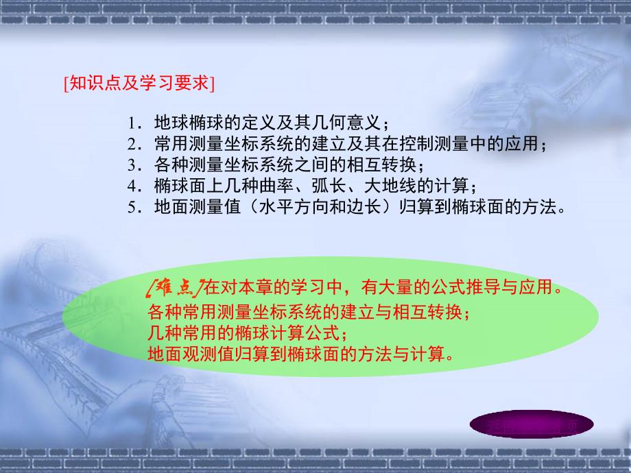 武大控制测量学第7章地球椭球与椭球计算理论_第3页