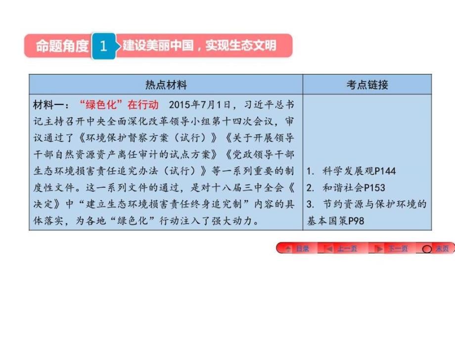 2017思品中考热点专题五生态建设ppt培训课件_第3页