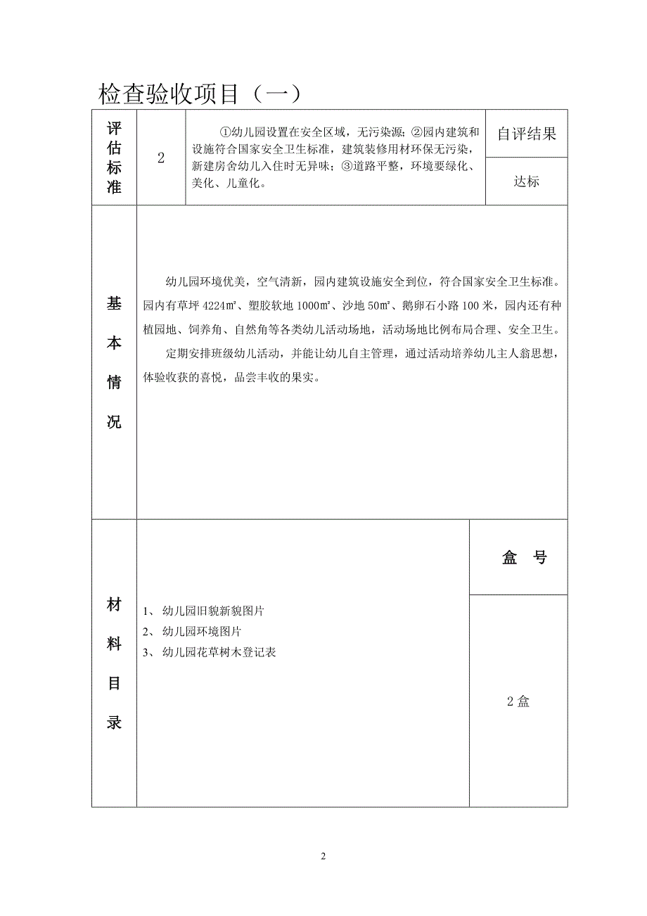 检查验收项目(一)_第2页