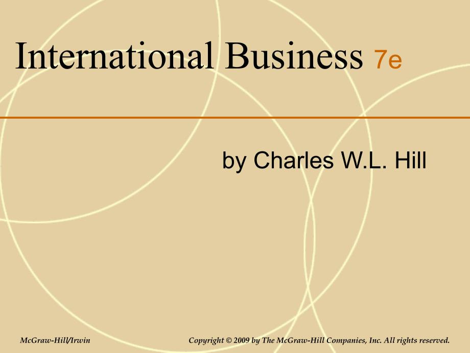 国际商务_查尔斯w.l.希尔_第七版_原版官方pptchap018_第1页