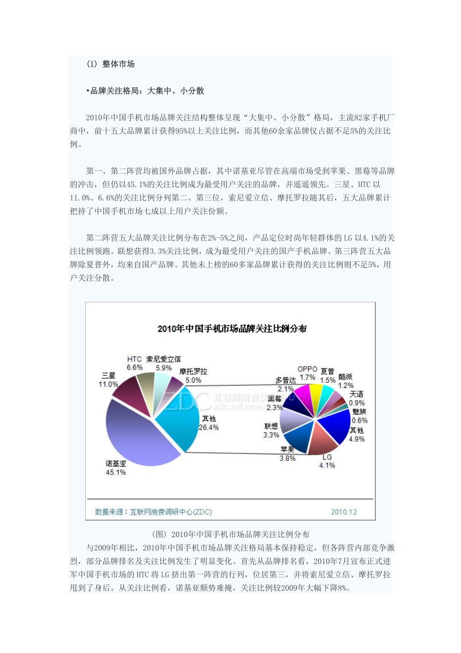 2010-2011年中国手机市场研究年度报告(简版)_第3页