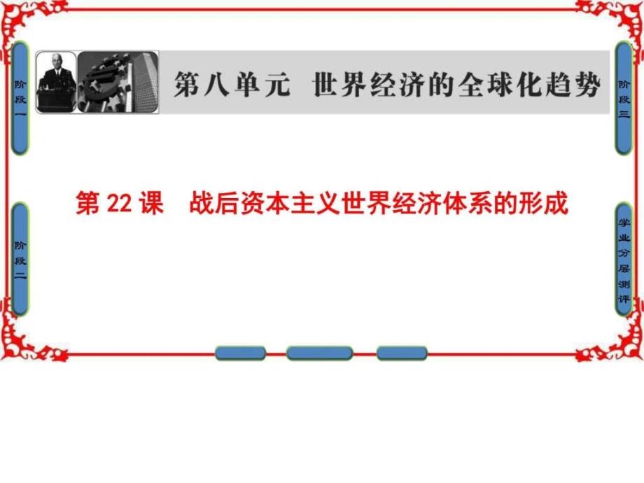课战后资本主义世界经济体系的形成ppt培训课件_第1页