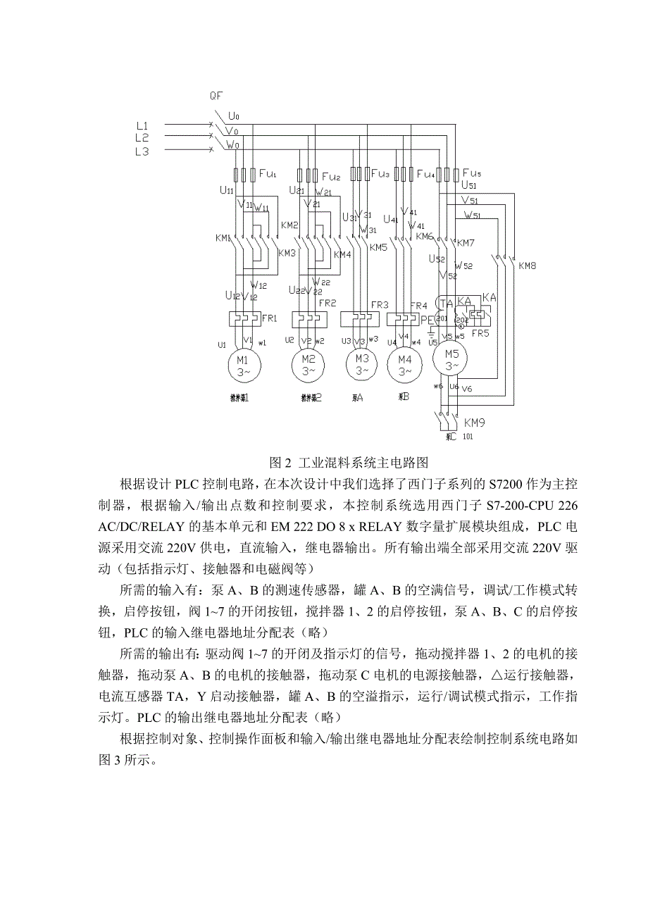 工业混料系统plc控制系统的摘要_第3页