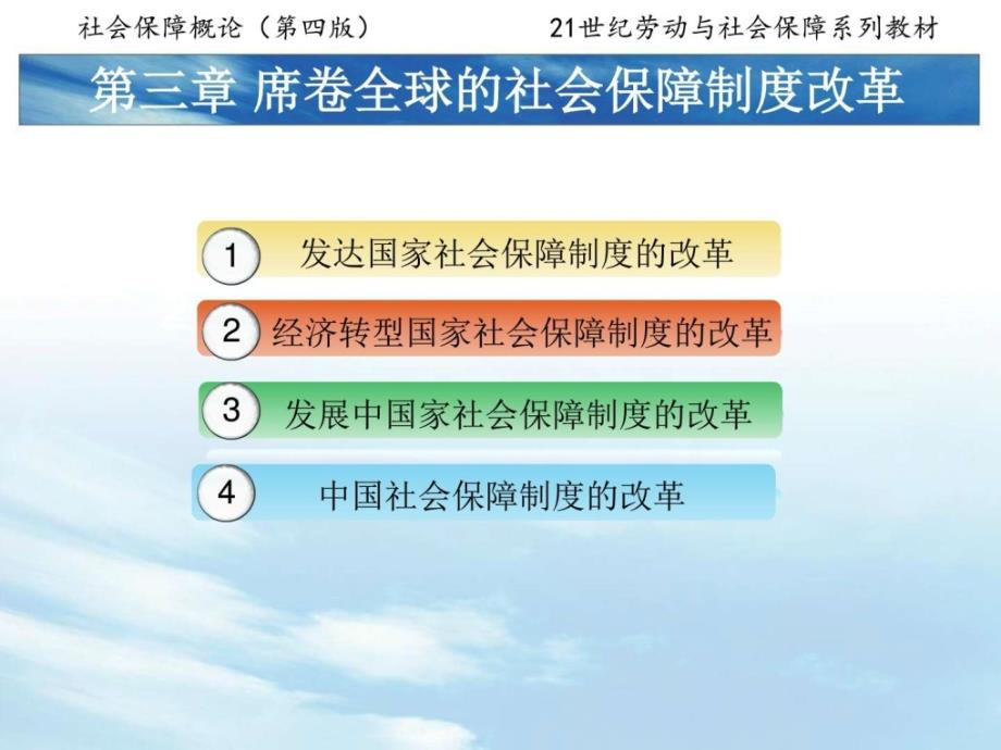 席卷全球的社会保障制度改革课件_第2页