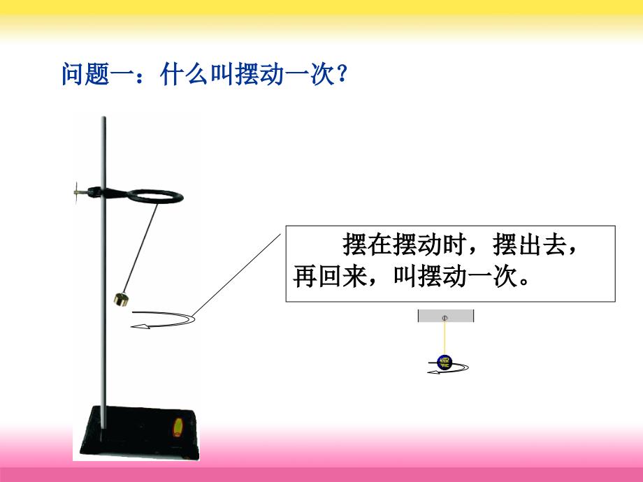 青岛版小学六年级科学下册《摆的秘密》课件1_第3页