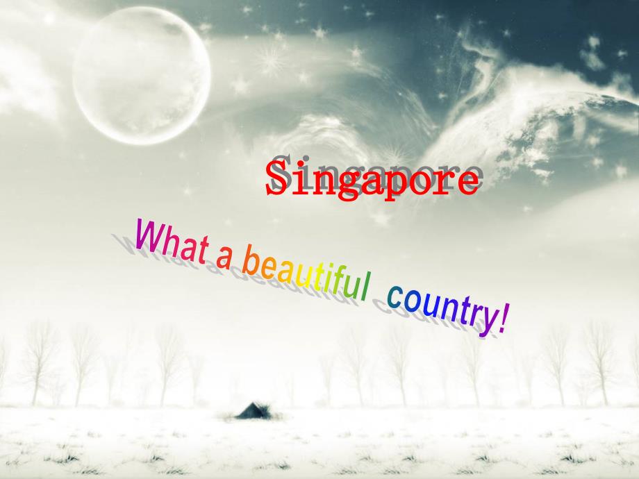 介绍新加坡的ppt(英文)_第1页