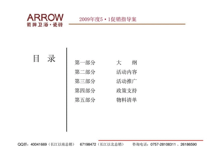 箭牌放价快乐派送2009年度51促销指导案课件_第2页