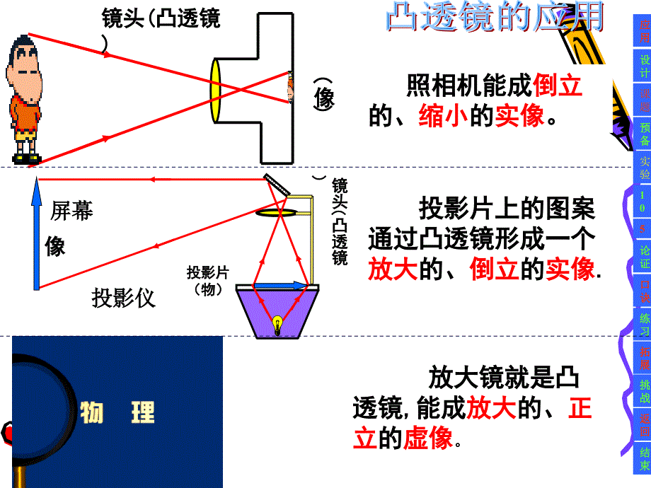 八年级人教版探究凸透镜成像规律_第3页