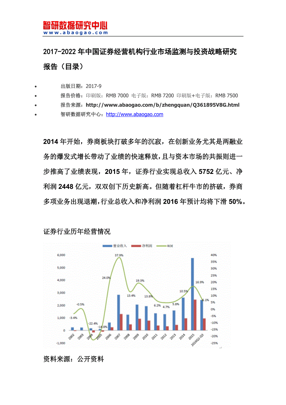 2017-2022年中国证券经营机构行业市场监测与投资战略研究报告(目录)_第4页