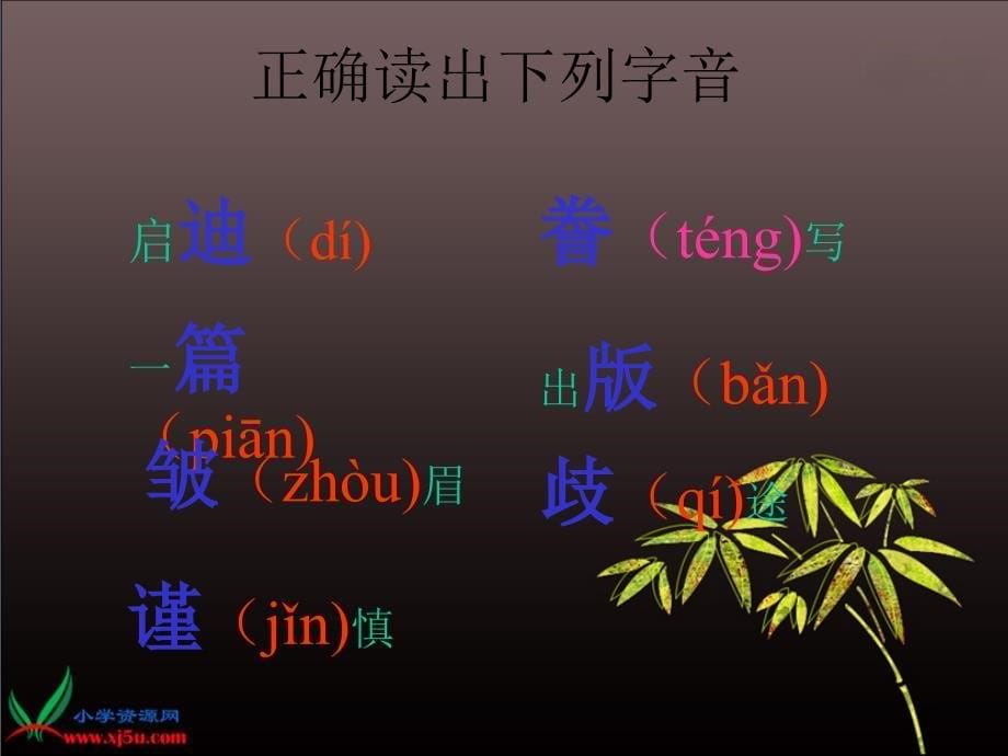 人教新课标五年级语文上册：课件“精彩极了”和“糟糕透了”7_第5页