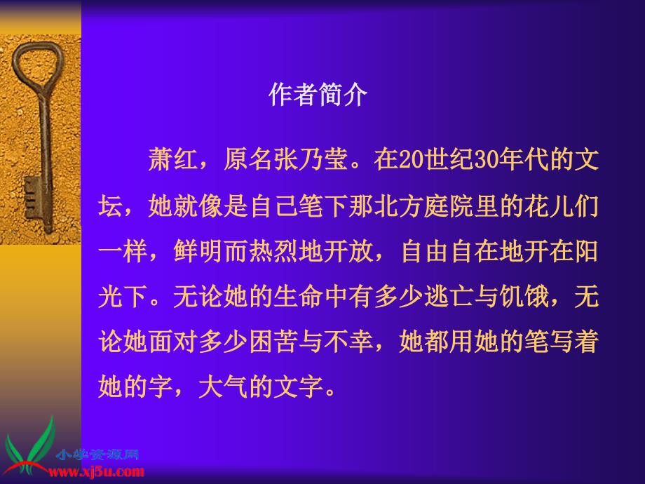 教科版六年级语文下册课件我的祖父的花园1_第2页