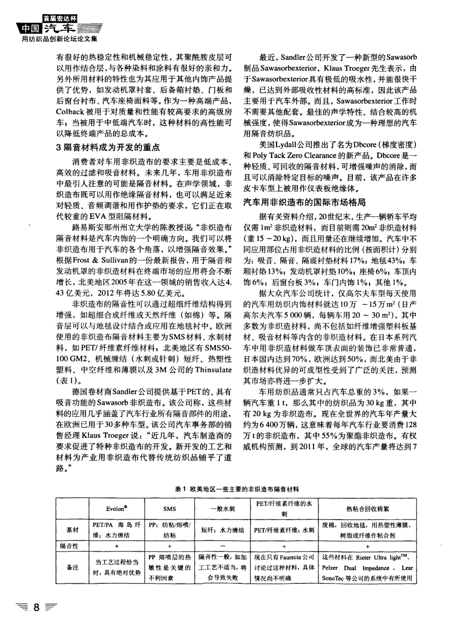 汽车用非织造布技术与市场_第3页