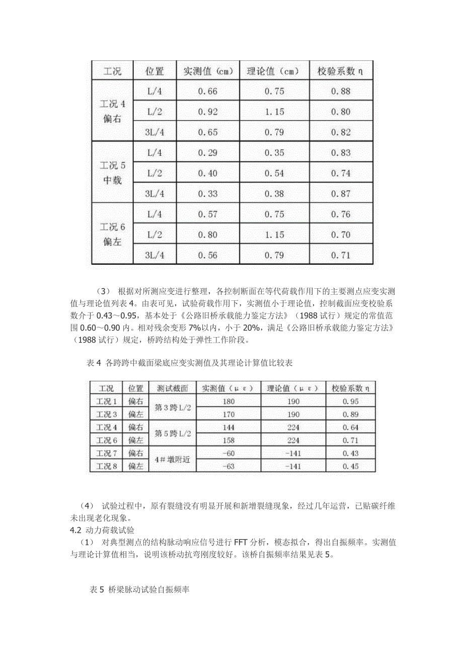 预应力砼t型梁桥病害分析及加固技术探讨_第5页