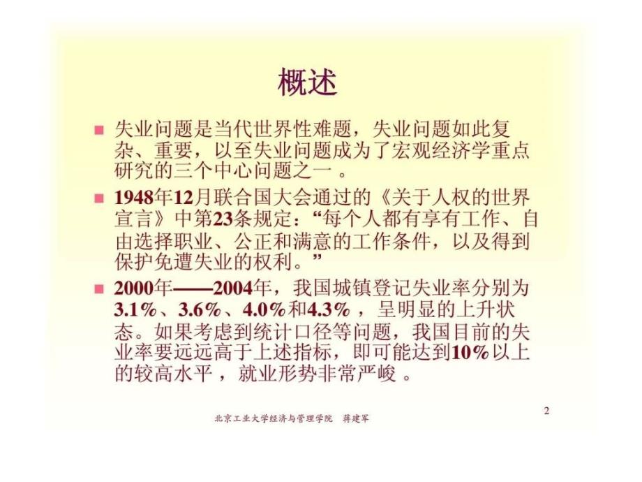 失业和自然失业率经济学精品课程课件_第2页