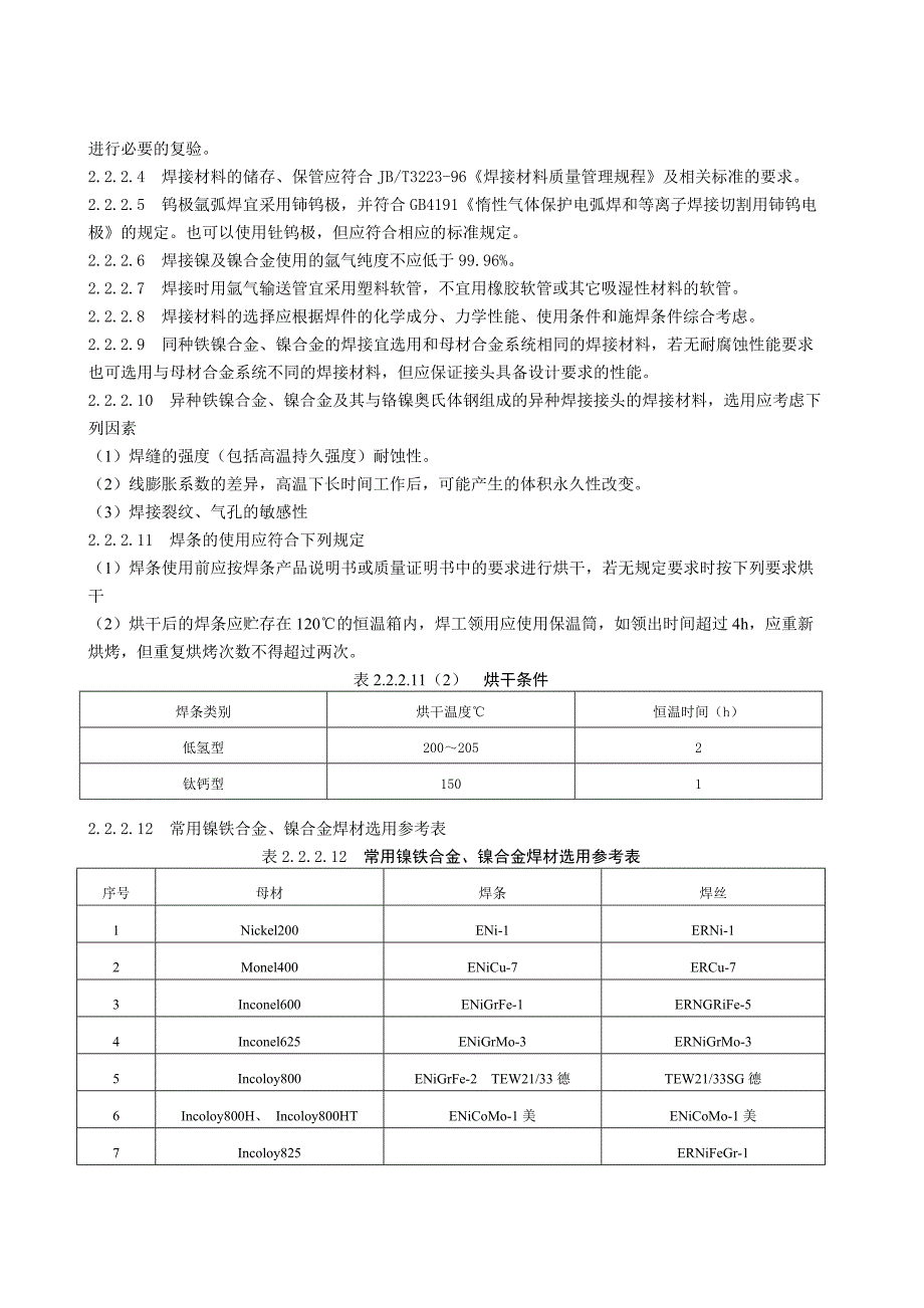 镍及镍合金焊接施工工艺标准_第2页