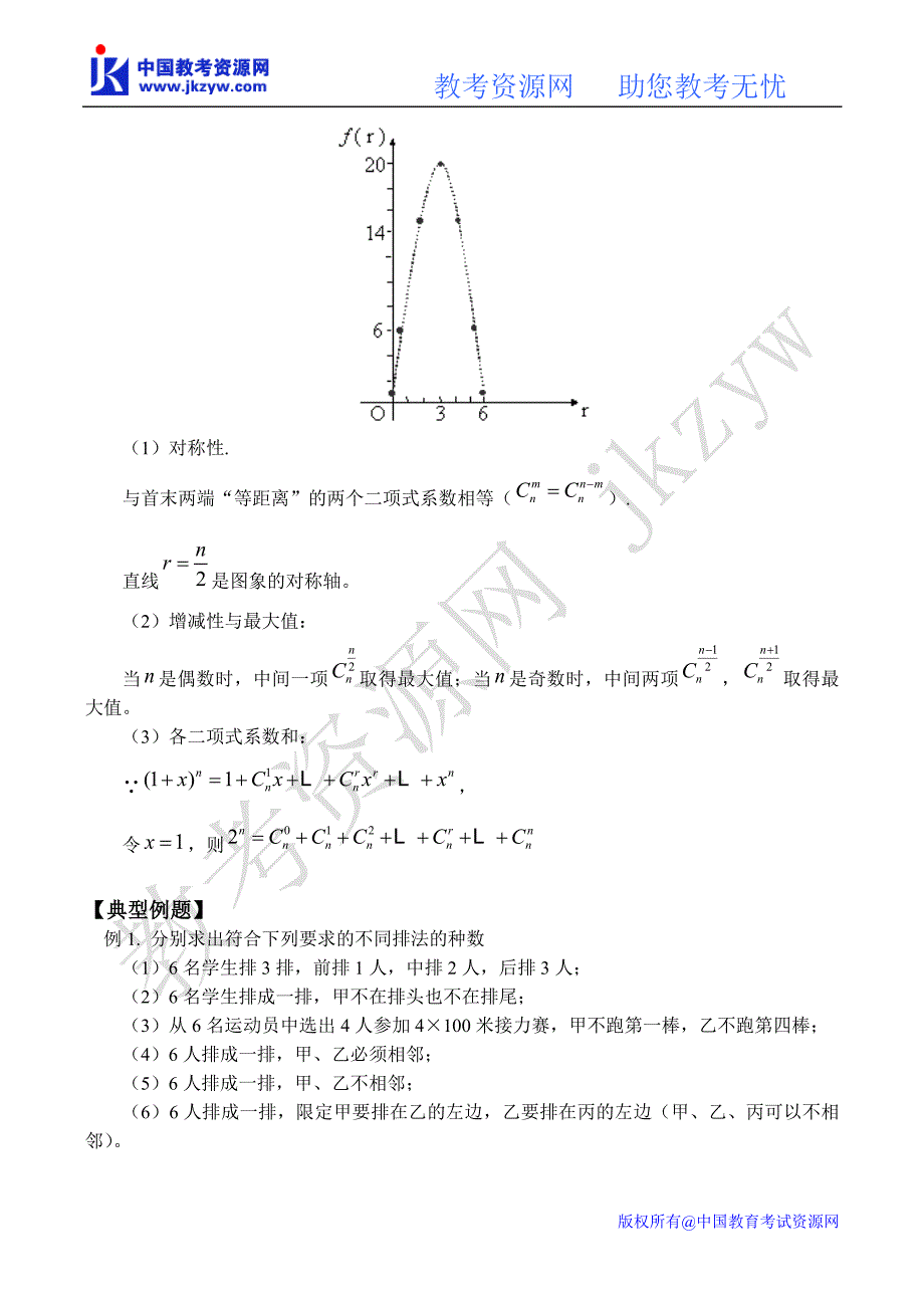 高三第一轮复习：排列与组合_第3页