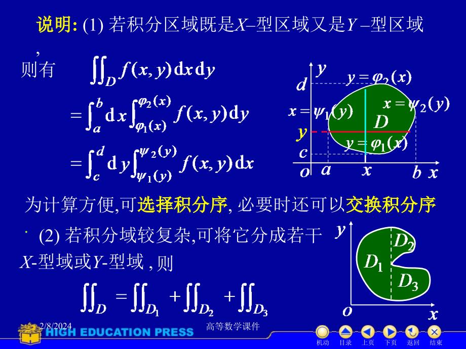 高等数学课件d10_2二重积分的计算_第4页