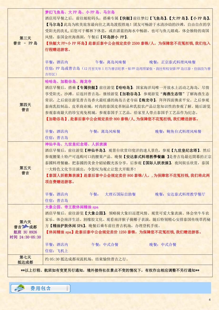 金钻石.普吉直航川航行程(2010年12月)_第4页