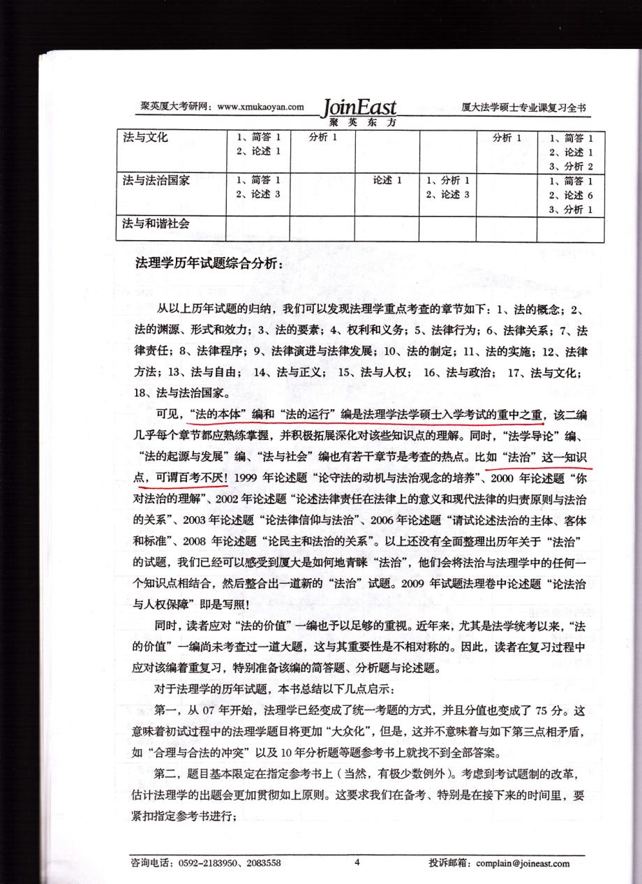 厦门大学法学考研历真题_第3页