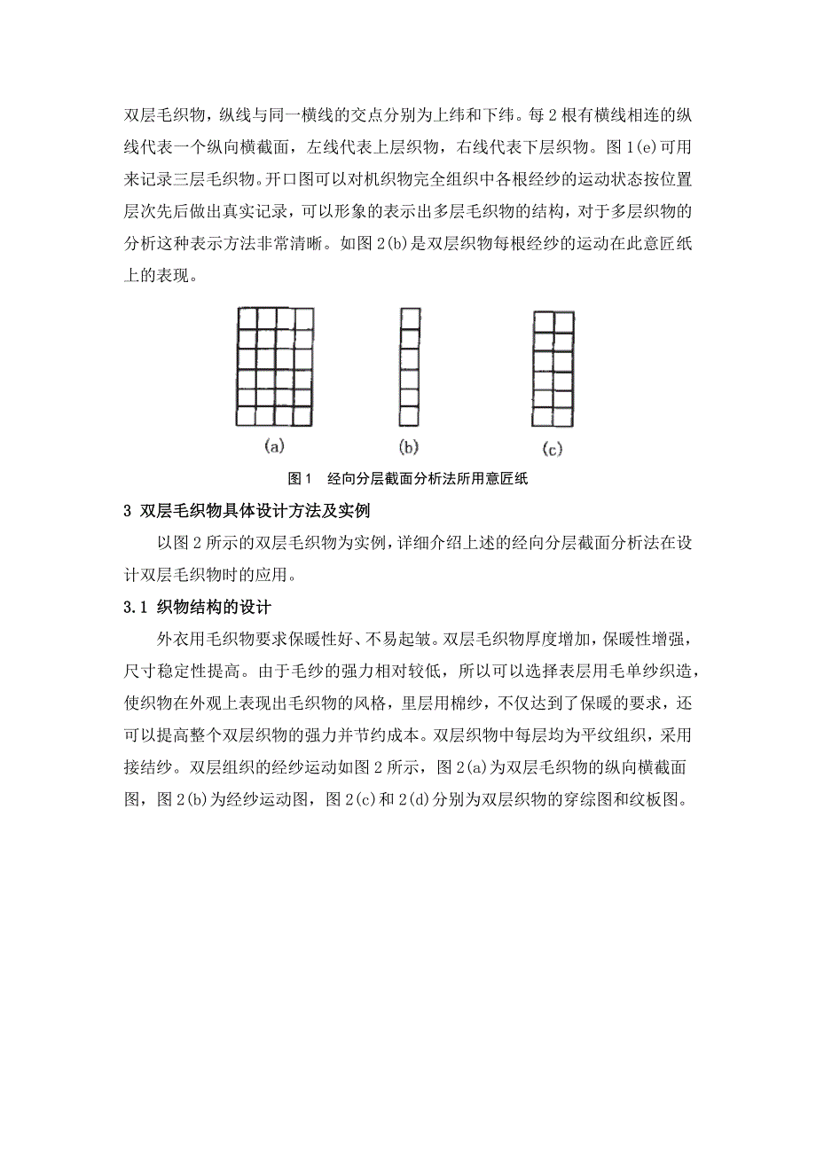 双层毛织物织造工艺及其_第3页