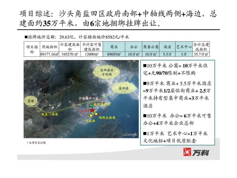 深圳盐田区沙头角中心区项目可研报告ppt课件_第2页